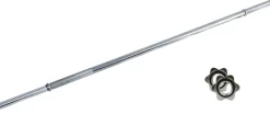 Bilanciere Cromato Toorx 180 cm con Chiusura a Vite