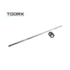 Bilanciere Cromato Toorx 215 cm con chiusura a vite