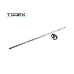 Bilanciere Cromato Toorx 215 cm con chiusura a vite