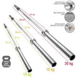 Bilanciere Crossfit Toorx 180Cm