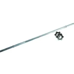 Bilanciere 25mm 180 cm 8,5 Kg Dritto Cromato chiusura a vite