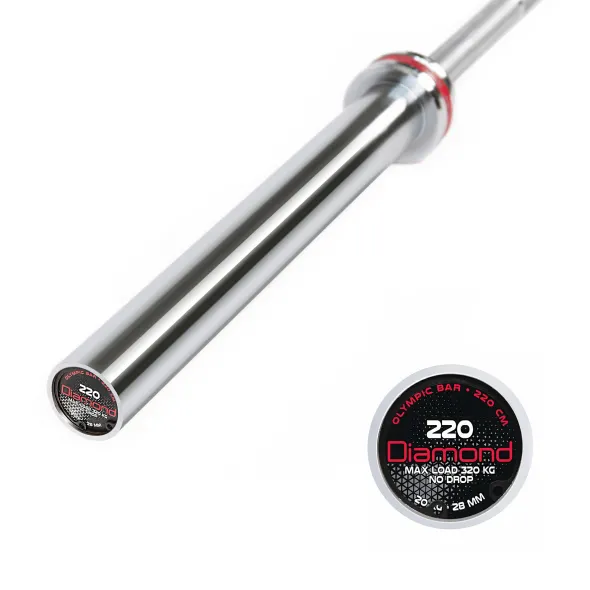 Bilanciere Olimpico 220 cm Diamond