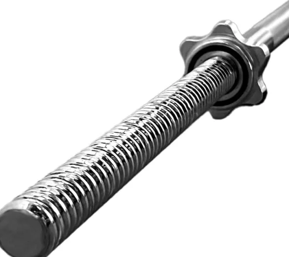 Bilanciere sagomato 120 cm curl bar Screw diametro 25 mm chiusura a vite