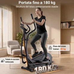 BodyJoy CT11S-18 Ellittica con volano posteriore