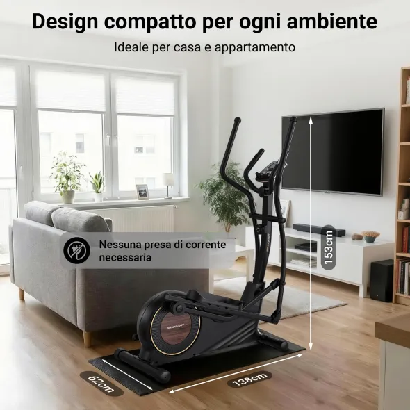 BodyJoy CT11S-18 Ellittica con volano posteriore