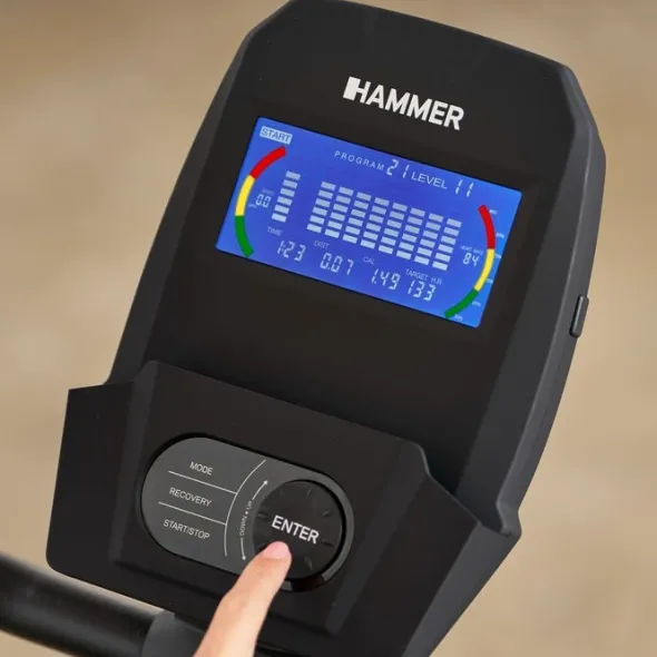 Cyclette Ergometro Hammer Cardio XT7 BT