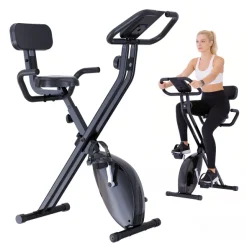 Cyclette Magnetica Richiudibile Comfort con schienale