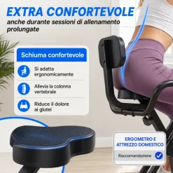 Cyclette Magnetica Richiudibile X-Bike Comfort FD Sport