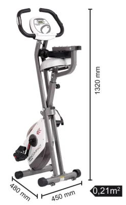 Cyclette Salvaspazio Minimo Ingombro Toorx BRX Compact