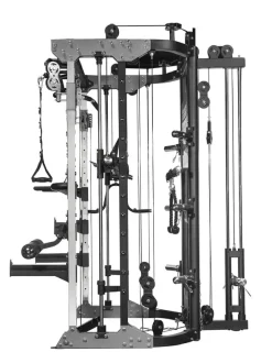 Force Usa G9 All in One Trainer Smith Machine Rack e Leg Press
