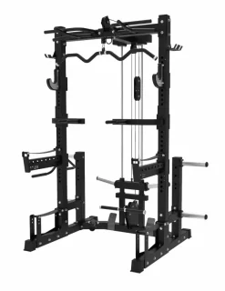 JKV74 Power Rack con modulo lat pulley JK Fitness Vertical Line