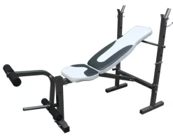 Kit Completo Panca Richiudibile + Bilanciere 150 cm + 40 Kg Dischi in Ghisa