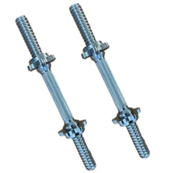 Kit Coppia Manubri 35 cm e Dischi Pesi in ghisa 18 kg