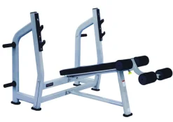 Panca Declinata Olympic Toorx Professionale WBX-3600 Silver