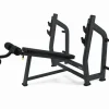 Panca Declinata Olympic Toorx Professionale WBX-B3600 Nero
