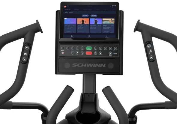 Schwinn 590E Ellittica Volano Anteriore