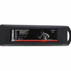 Set Componibile Manubri e Bilanciere HMS con 40,5 Kg di Pesi Cromati
