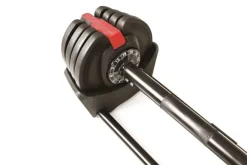 Set 3 in 1 Toorx MBKCR-18 con manubrio, 2 kettlebell e bilanciere a carico variabile