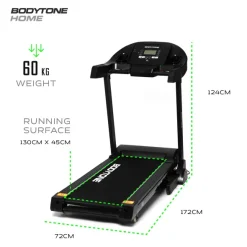 Tapis Roulant Elettrico BodyTone DT16