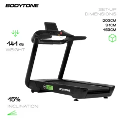 Tapis Roulant Elettrico Professionale Bodytone EVOT4
