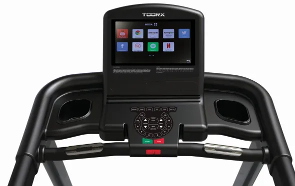 Tapis Roulant Elettrico Toorx Experience Plus TFT HRC APP 3.0 Ready con Fascia Cardio