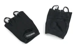 Toorx Guanti in Pelle Scamosciata per Sollevamento Pesi Neri