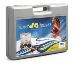 Valigetta Pesi Palestra Manubri 15 Kg MF531 Diamond