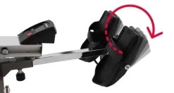 Vogatore Salvaspazio Toorx Rower Master a 2 Pistoni